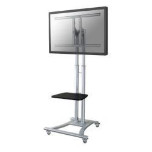 Neomounts PLASMA-M1800E - Carrello - per pannello piatto/dotazione AV - argento - dimensione schermo: 27"-70"